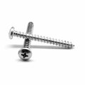 Asmc Industrial No.10-12 x 1.5 Phillips Pan Head Type A Sheet Metal Screw, 18-8 Stainless Steel, 2000PK 0000-213898-2000